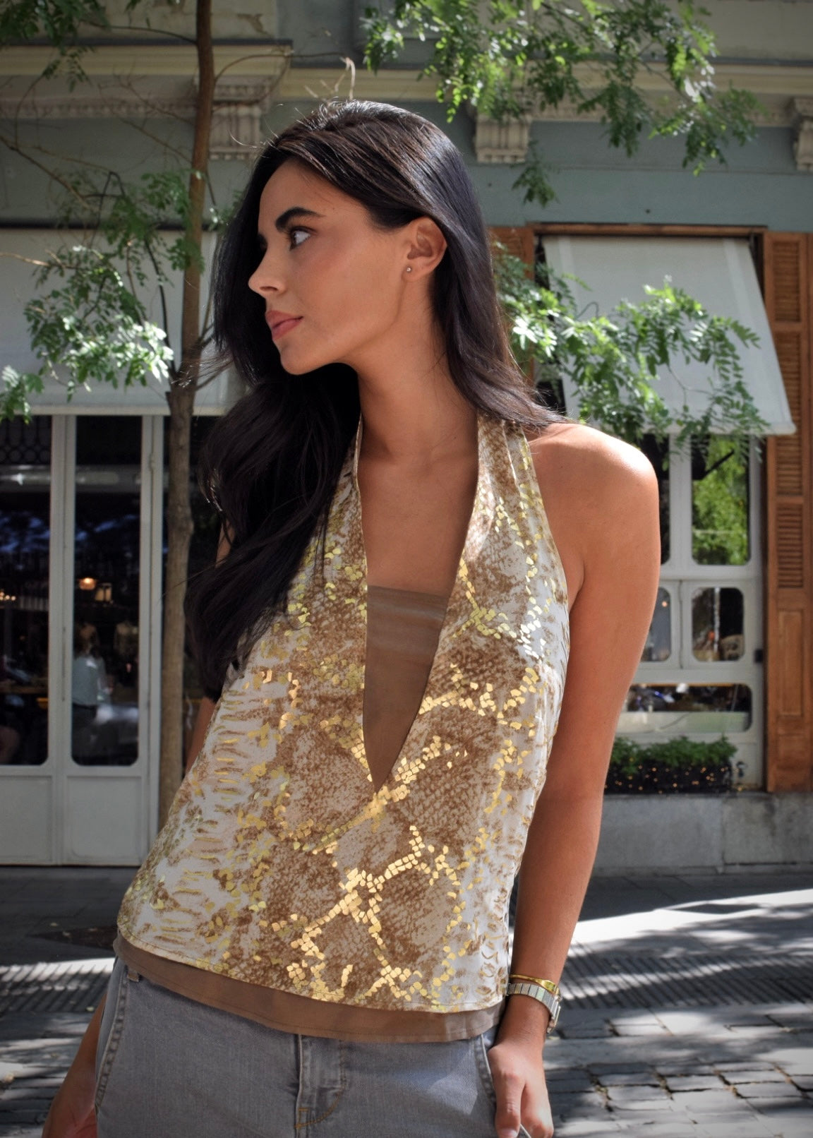 Sauvage Gold Top
