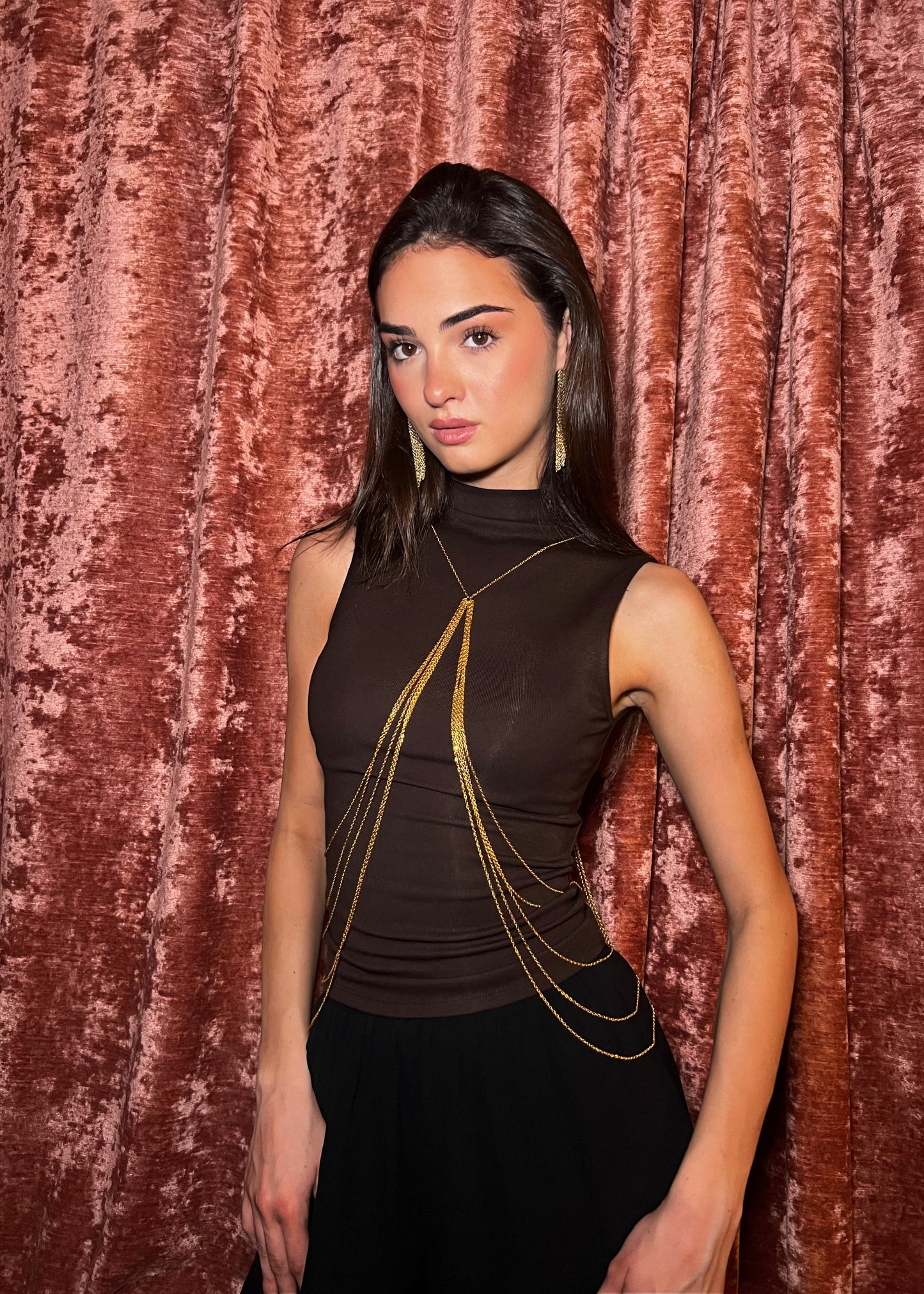 Cadena corporal Juliette Gold