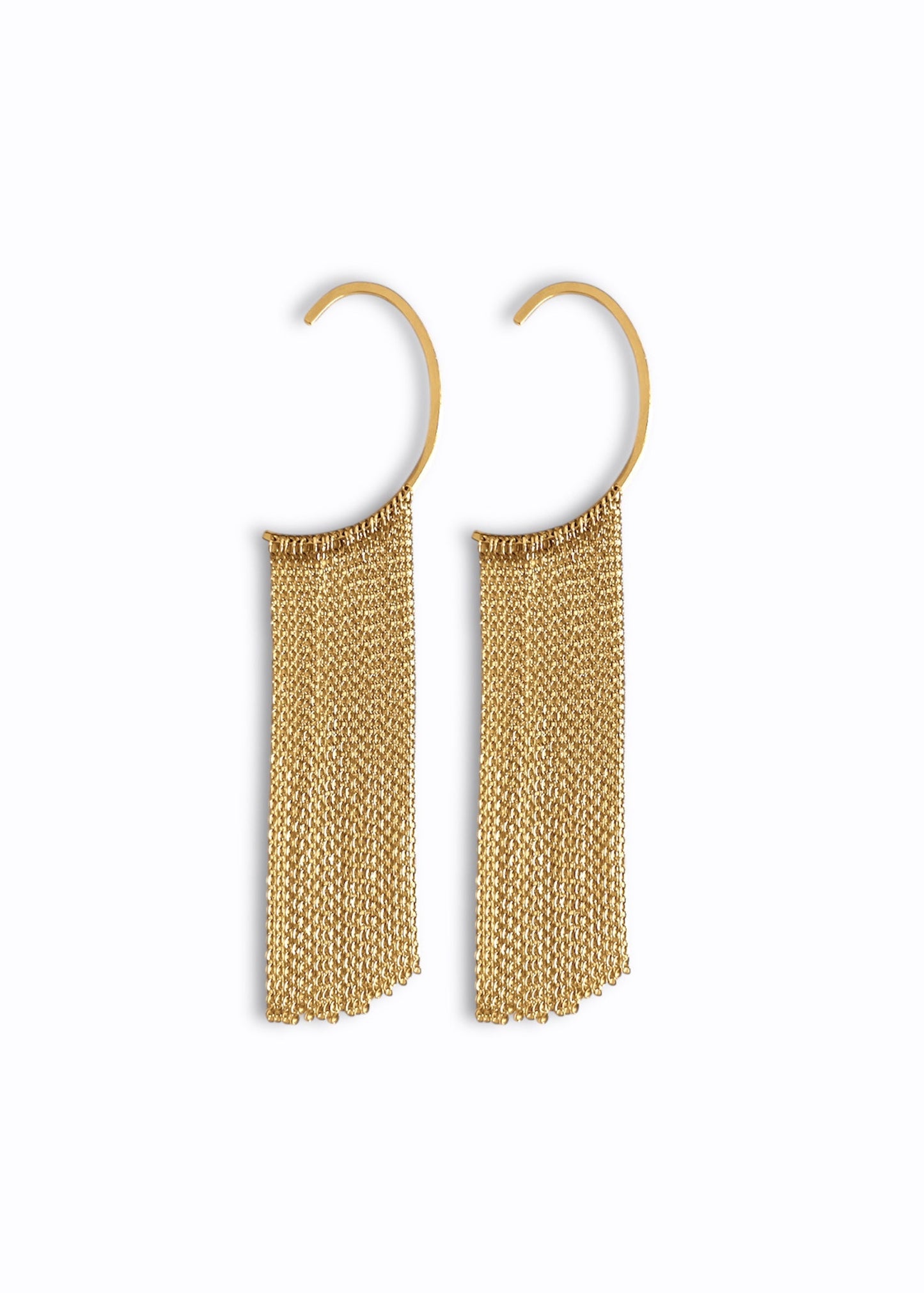 Pendientes Earcuff Cascada Gold